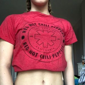 Thrift Flipped Red Hot Chili Peppers Tee